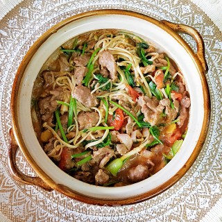 金针菇牛肉煲的做法