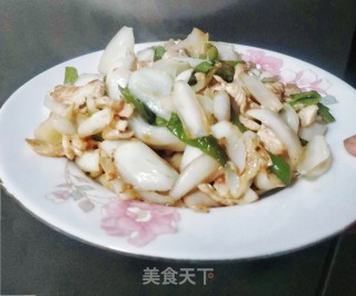 鲜百合炒鸡胸肉的做法