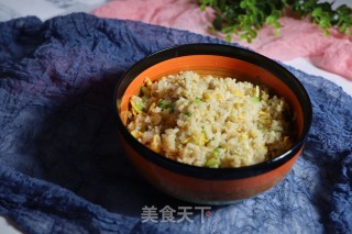 黄瓜鸡蛋炒饭的做法