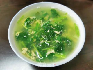 香菜蛋花汤的做法