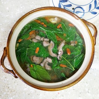 桑叶芽猪心汤的做法