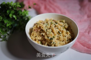 肉片韭菜炒饭
