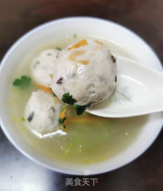 贡丸杂菜汤的做法