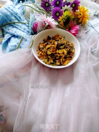 春芽炒鹅蛋的做法