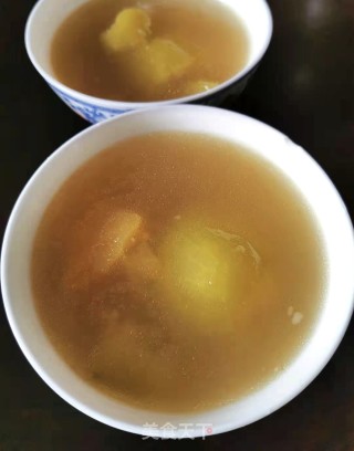 胡萝卜苹果扇骨汤的做法