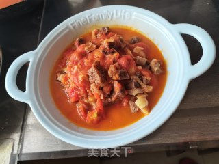 番茄牛腩的做法