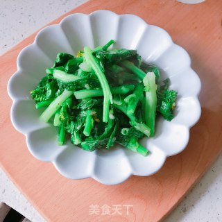 蒜蓉白菜苔的做法