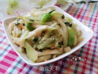 鲜拌榨菜的做法