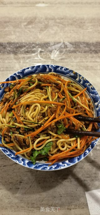 家常炸酱面的做法