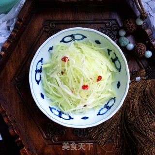 糖醋莴笋丝的做法