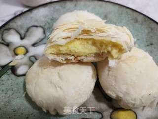 酥皮绿豆饼的做法