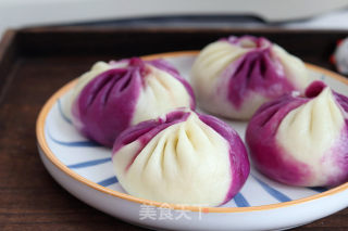 双色猪肉包子︱面皮松软馅料十足超好吃！的做法