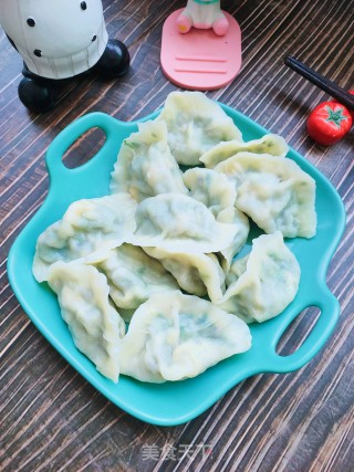 虾干韭菜水饺的做法