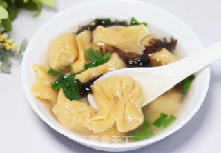 广东人早餐必备！免揉面！老板！来碗云吞~的做法