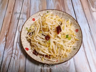 酸辣豆芽的做法