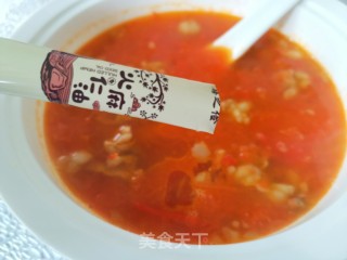 火麻油西红柿牛腩汤的做法