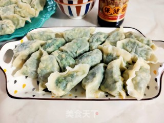 菠菜鸡蛋饺子的做法
