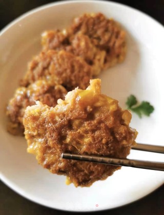 香煎笋虾肉饼的做法