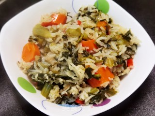 红薯菜饭的做法