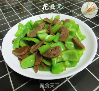 牛肉丸炒青椒的做法