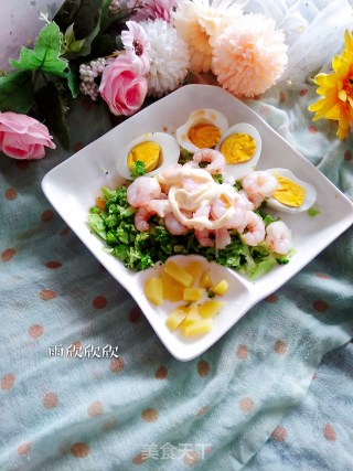 虾仁沙拉