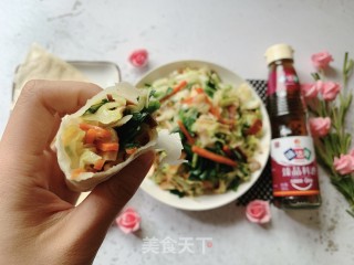 薄皮卷多彩，吃春卷咯！的做法