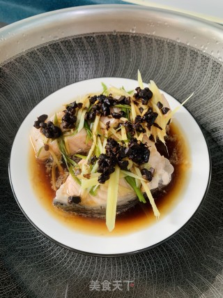 豆豉蒸三文鱼的做法