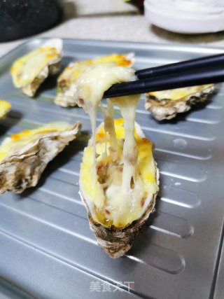 芝士焗生蚝的做法