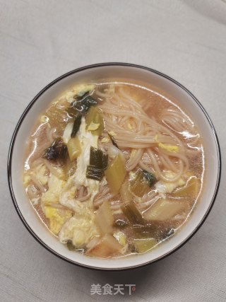 葱油鸡蛋挂面的做法