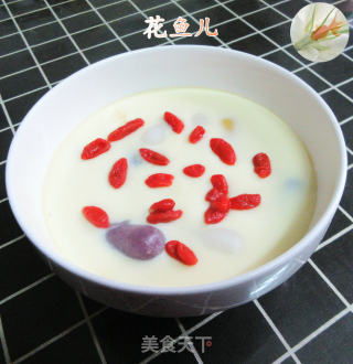 三色芝士年糕鸡蛋羹的做法