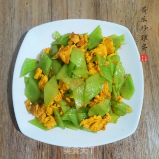 黄瓜炒鸡蛋的做法