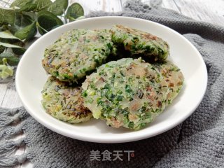 野蒜粑粑的做法