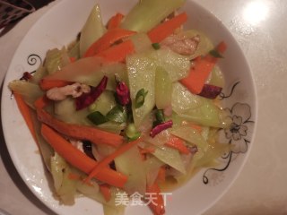莴笋炒肉片的做法