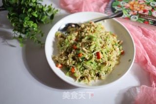 鸡肉芹菜炒饭