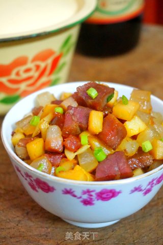 腊味笋丁的做法