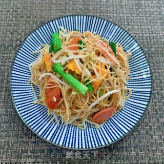 炒面线的做法