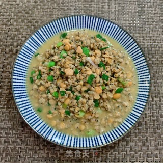 黄豆酱炒红肉米的做法