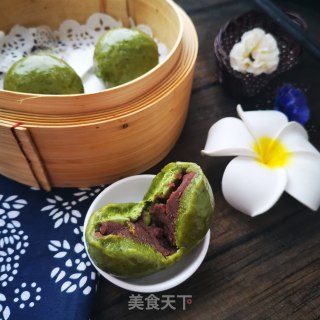 豆沙青团的做法