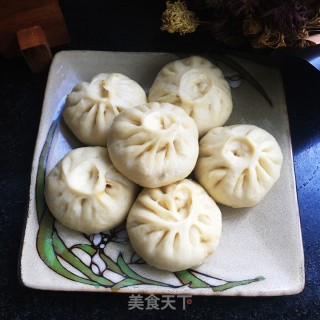 大葱虾肉包的做法