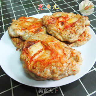 泡菜鲅鱼饼的做法