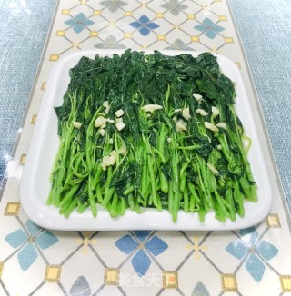 蒜末炒苋菜的做法