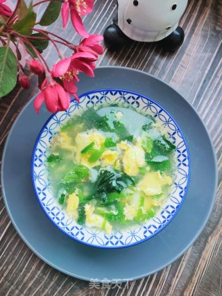 山药菠菜鸡蛋汤的做法