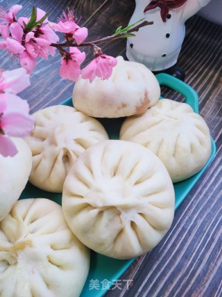 韭菜香干蒸包的做法