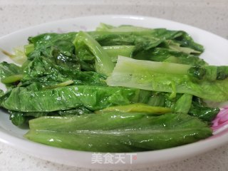 炝生菜的做法