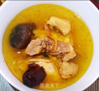 菌菇土鸡汤的做法