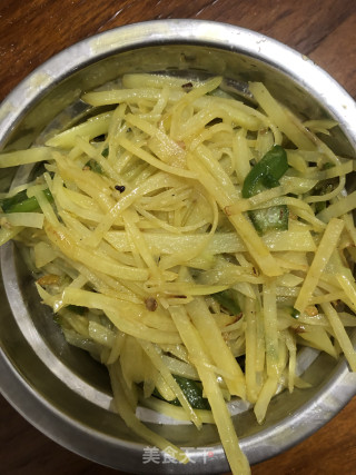 青椒土豆丝的做法