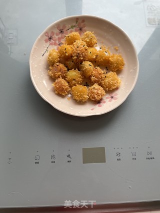 炸汤圆下午茶的做法