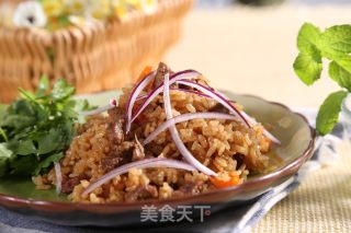 手抓饭|饭里有肉，米里有油，不用配菜，光吃它就够了的做法