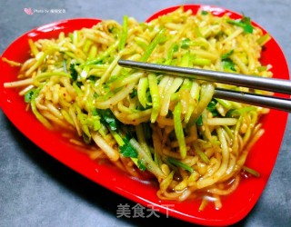 凉拌西葫芦丝的做法