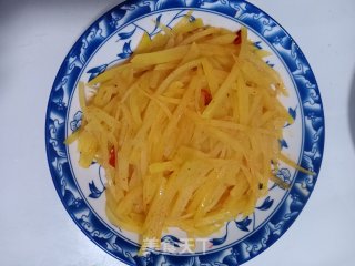 酸辣土豆丝的做法